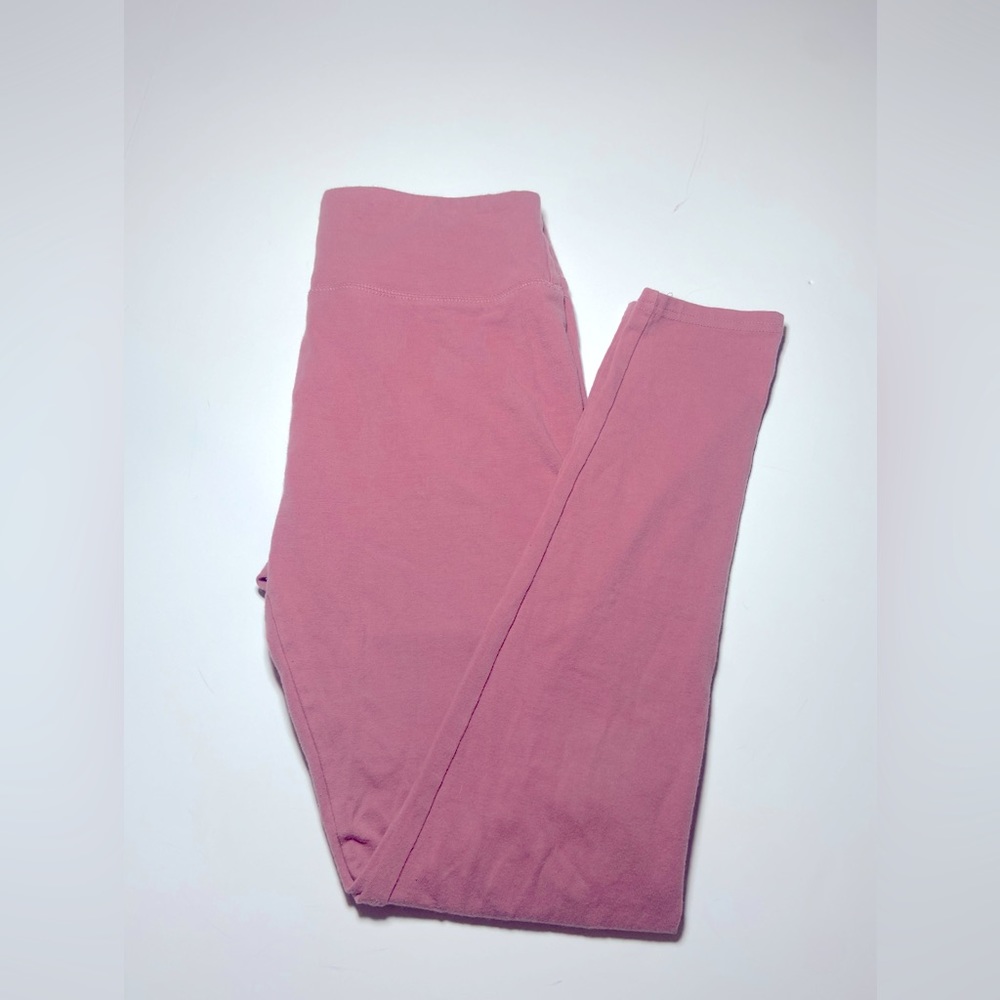 Darker pink leggings. Size:Small Material: Cotton